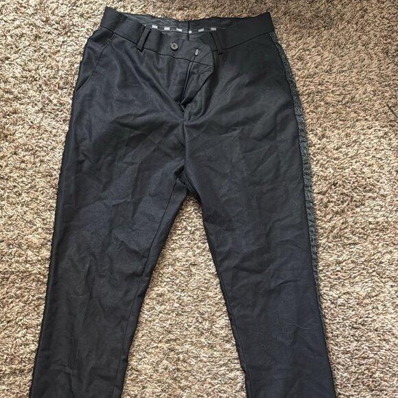 Black pants with silver stripe - Picture 1 of 5